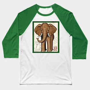 Cute Elegant Elephant Baseball T-Shirt